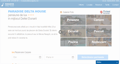 Desktop Screenshot of paradisedeltahouse.ro